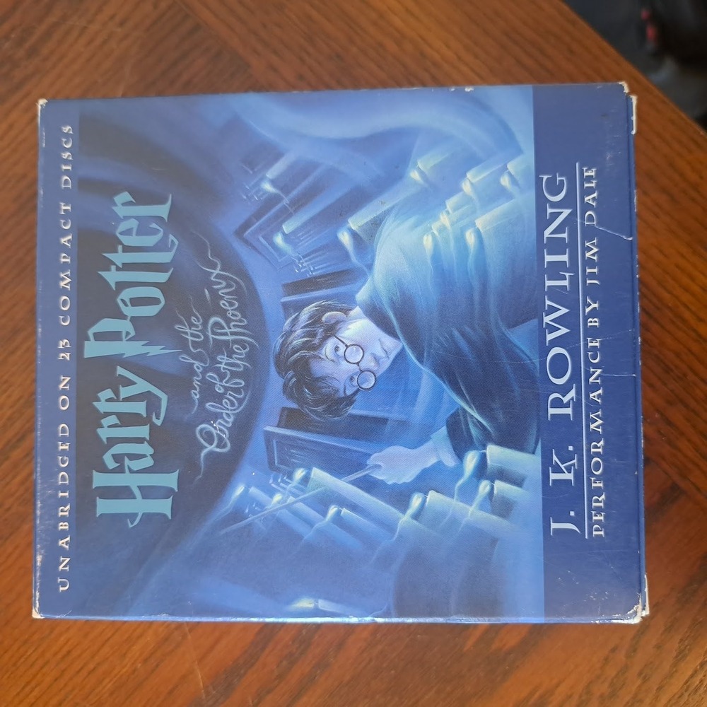 Harry Potter and the Order of the Phoenix 23 CD Audiobook Jim Dale Unabridged